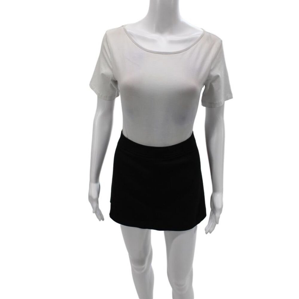 Artless Forever Womens Mini Skirt Black Zip Short Size M